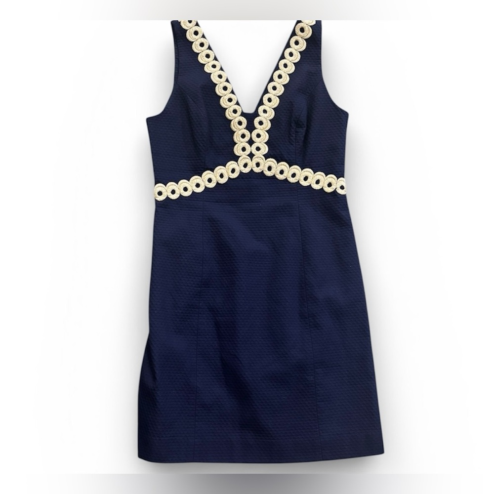 lilly pulitzer Esme shift True Navy size 6
